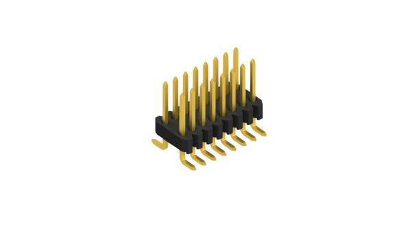 Fischer Elektronik Stiftleiste (Standard) Anzahl Reihen: 2 10061930 10St.