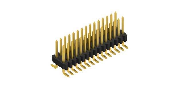 Fischer Elektronik Stiftleiste (Standard) Anzahl Reihen: 2 10061945 10St.