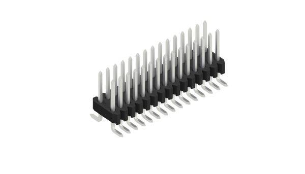 Fischer Elektronik Stiftleiste (Standard) Anzahl Reihen: 2 10061946 10St.