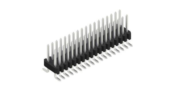 Fischer Elektronik Stiftleiste (Standard) Anzahl Reihen: 2 10061952 10St.