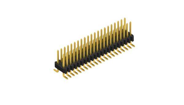 Fischer Elektronik Stiftleiste (Standard) Anzahl Reihen: 2 SLVW2SMD04842G 10St.