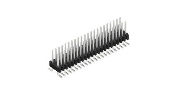 Fischer Elektronik Stiftleiste (Standard) Anzahl Reihen: 2 SLVW2SMD04844Z 10St.