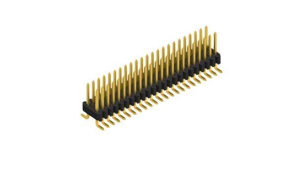 Fischer Elektronik Stiftleiste (Standard) Anzahl Reihen: 2 SLVW2SMD04846G 10St.