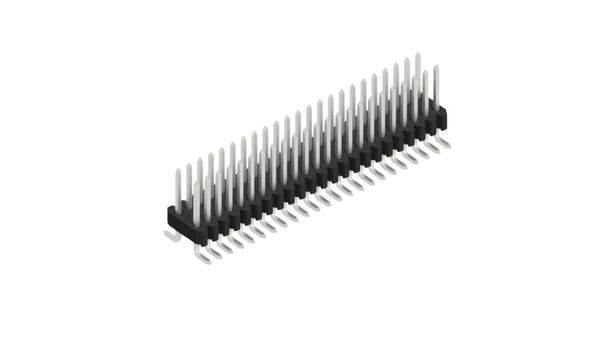 Fischer Elektronik Stiftleiste (Standard) Anzahl Reihen: 2 SLVW2SMD04846Z 10St.