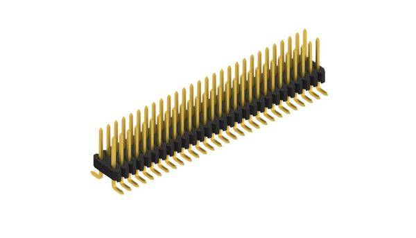 Fischer Elektronik Stiftleiste (Standard) Anzahl Reihen: 2 SLVW2SMD04856G 10St.