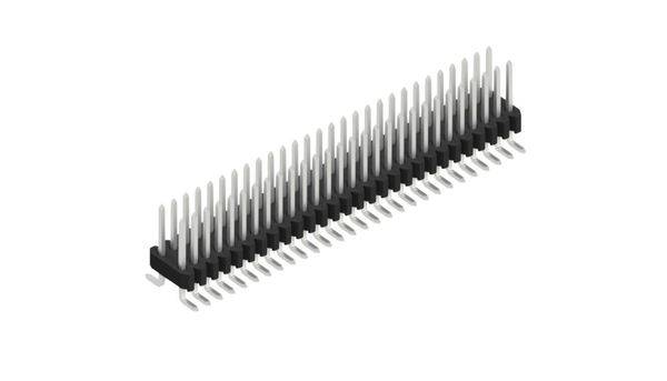 Fischer Elektronik Stiftleiste (Standard) Anzahl Reihen: 2 SLVW2SMD04856Z 10St.