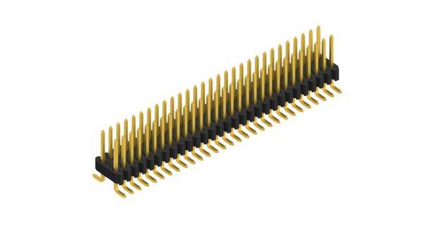 Fischer Elektronik Stiftleiste (Standard) Anzahl Reihen: 2 SLVW2SMD04858G 10St.