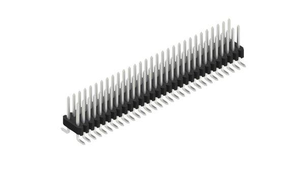 Fischer Elektronik Stiftleiste (Standard) Anzahl Reihen: 2 SLVW2SMD04860Z 10St.