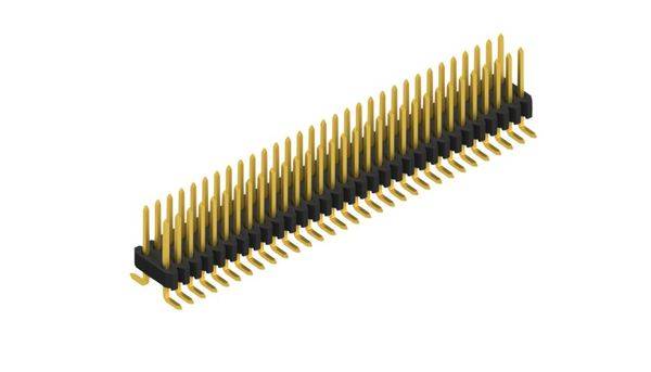 Fischer Elektronik Stiftleiste (Standard) Anzahl Reihen: 2 SLVW2SMD04862G 10St.