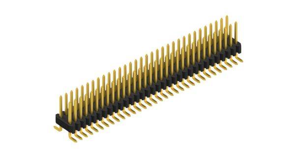 Fischer Elektronik Stiftleiste (Standard) Anzahl Reihen: 2 SLVW2SMD04864G 10St.