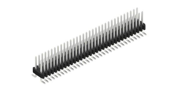Fischer Elektronik Stiftleiste (Standard) Anzahl Reihen: 2 SLVW2SMD04866Z 10St.