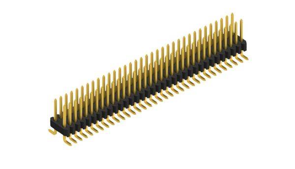Fischer Elektronik Stiftleiste (Standard) Anzahl Reihen: 2 SLVW2SMD04868G 10St.