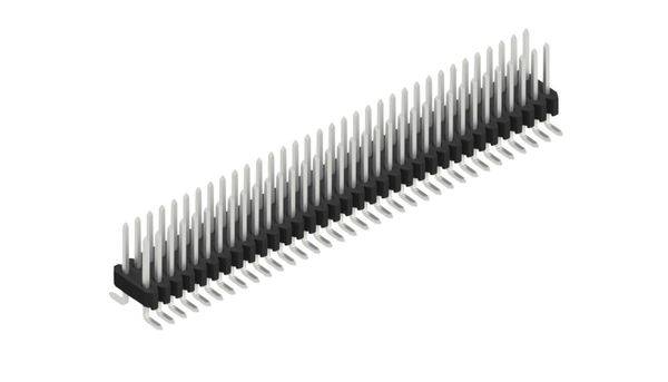 Fischer Elektronik Stiftleiste (Standard) Anzahl Reihen: 2 SLVW2SMD04868Z 10St.