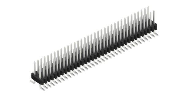 Fischer Elektronik Stiftleiste (Standard) Anzahl Reihen: 2 SLVW2SMD04870Z 10St.