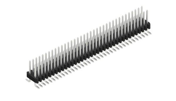 Fischer Elektronik Stiftleiste (Standard) Anzahl Reihen: 2 SLVW2SMD04872Z 10St.