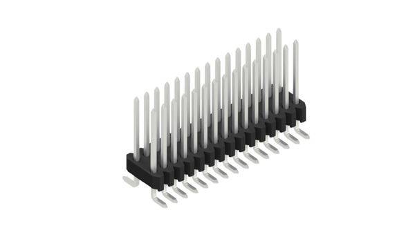 Fischer Elektronik Stiftleiste (Standard) Anzahl Reihen: 2 10061987 10St.