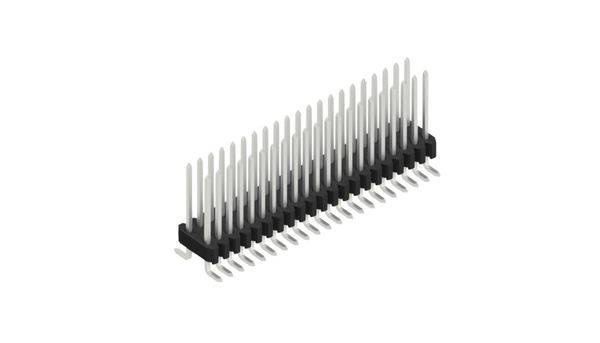 Fischer Elektronik Stiftleiste (Standard) Anzahl Reihen: 2 SLVW2SMD07342Z 10St.
