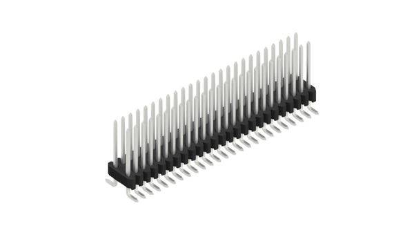 Fischer Elektronik Stiftleiste (Standard) Anzahl Reihen: 2 SLVW2SMD07350Z 10St.