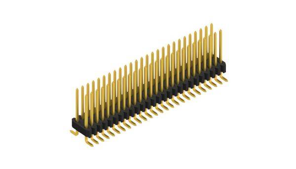 Fischer Elektronik Stiftleiste (Standard) Anzahl Reihen: 2 SLVW2SMD07352G 10St.