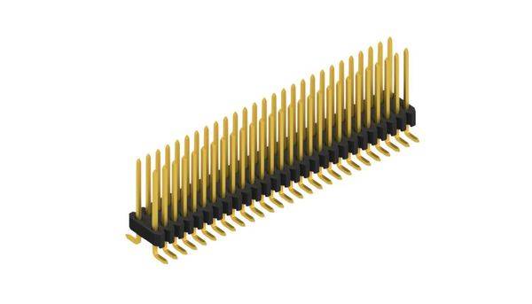 Fischer Elektronik Stiftleiste (Standard) Anzahl Reihen: 2 SLVW2SMD07354G 10St.