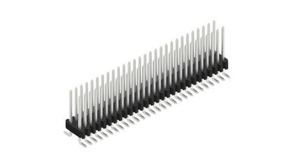 Fischer Elektronik Stiftleiste (Standard) Anzahl Reihen: 2 SLVW2SMD07356Z 10St.