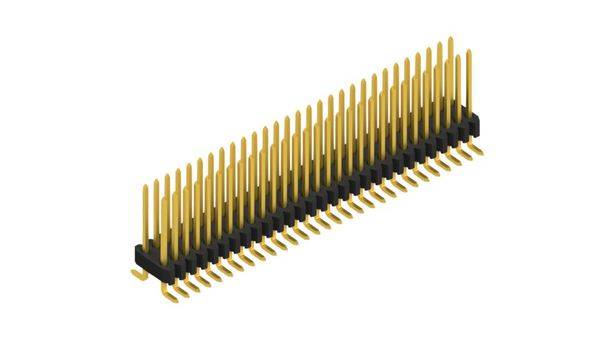 Fischer Elektronik Stiftleiste (Standard) Anzahl Reihen: 2 SLVW2SMD07358G 10St.