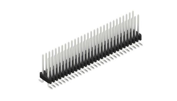 Fischer Elektronik Stiftleiste (Standard) Anzahl Reihen: 2 SLVW2SMD07358Z 10St.