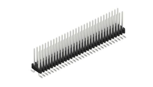 Fischer Elektronik Stiftleiste (Standard) Anzahl Reihen: 2 SLVW2SMD07362Z 10St.