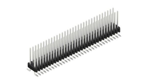 Fischer Elektronik Stiftleiste (Standard) Anzahl Reihen: 2 SLVW2SMD07364Z 10St.