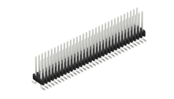 Fischer Elektronik Stiftleiste (Standard) Anzahl Reihen: 2 SLVW2SMD07366Z 10St.
