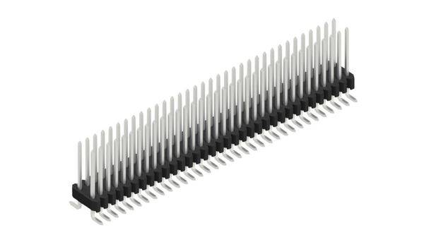 Fischer Elektronik Stiftleiste (Standard) Anzahl Reihen: 2 SLVW2SMD07368Z 10St.