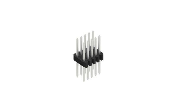 Fischer Elektronik Stiftleiste (Standard) Anzahl Reihen: 2 10061570 10St.