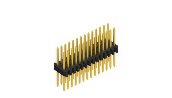Fischer Elektronik Stiftleiste (Standard) Anzahl Reihen: 2 10061587 10St.