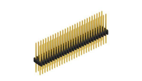 Fischer Elektronik Stiftleiste (Standard) Anzahl Reihen: 2 10061687 10St.