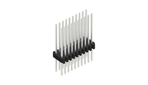 Fischer Elektronik Stiftleiste (Standard) Anzahl Reihen: 2 10061722 10St.