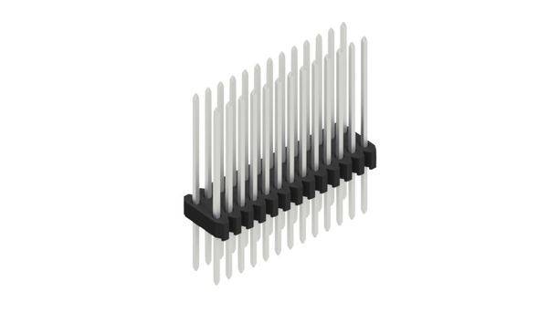 Fischer Elektronik Stiftleiste (Standard) Anzahl Reihen: 2 10061728 10St.