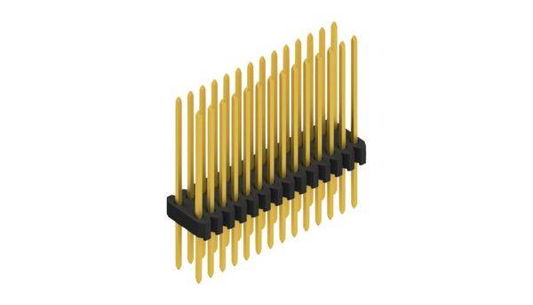 Fischer Elektronik Stiftleiste (Standard) Anzahl Reihen: 2 10061729 10St.