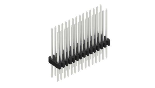 Fischer Elektronik Stiftleiste (Standard) Anzahl Reihen: 2 10061732 10St.