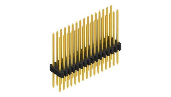 Fischer Elektronik Stiftleiste (Standard) Anzahl Reihen: 2 10061733 10St.