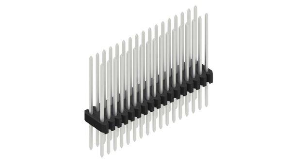 Fischer Elektronik Stiftleiste (Standard) Anzahl Reihen: 2 10061736 10St.