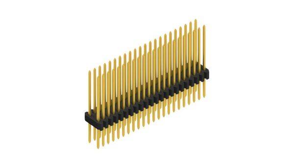 Fischer Elektronik Stiftleiste (Standard) Anzahl Reihen: 2 10061746 10St.