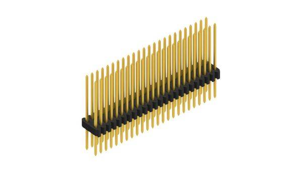 Fischer Elektronik Stiftleiste (Standard) Anzahl Reihen: 2 10061750 10St.