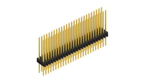 Fischer Elektronik Stiftleiste (Standard) Anzahl Reihen: 2 10061754 10St.