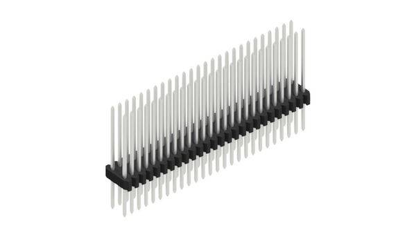 Fischer Elektronik Stiftleiste (Standard) Anzahl Reihen: 2 10061755 10St.
