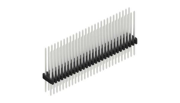 Fischer Elektronik Stiftleiste (Standard) Anzahl Reihen: 2 10061759 10St.