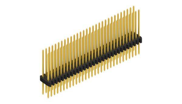 Fischer Elektronik Stiftleiste (Standard) Anzahl Reihen: 2 10061762 10St.