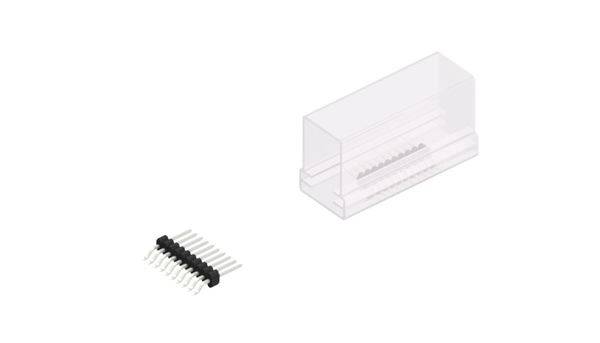 Fischer Elektronik Stiftleiste (Standard) Anzahl Reihen: 1 SLVW3SMD04810ZSM 10St.
