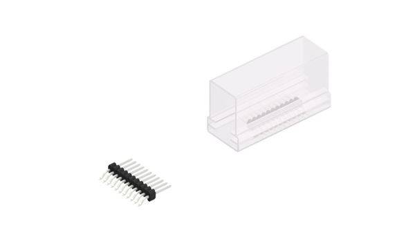 Fischer Elektronik Stiftleiste (Standard) Anzahl Reihen: 1 SLVW3SMD04811ZSM 10St.