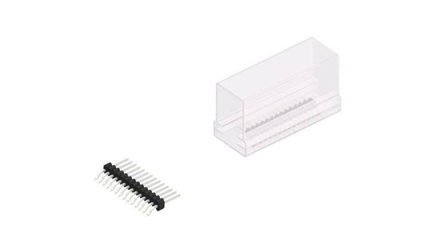 Fischer Elektronik Stiftleiste (Standard) Anzahl Reihen: 1 SLVW3SMD04814ZSM 10St.