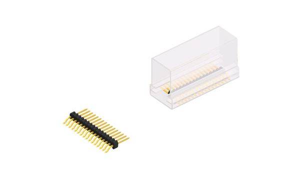 Fischer Elektronik Stiftleiste (Standard) Anzahl Reihen: 1 SLVW3SMD04816GSM 10St.